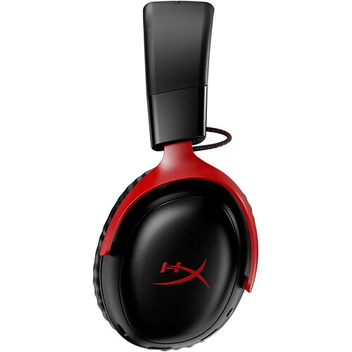 [OUTLET] Kufje HyperX Cloud III, USB-C, USB, Wireless, të zeza/kuqe