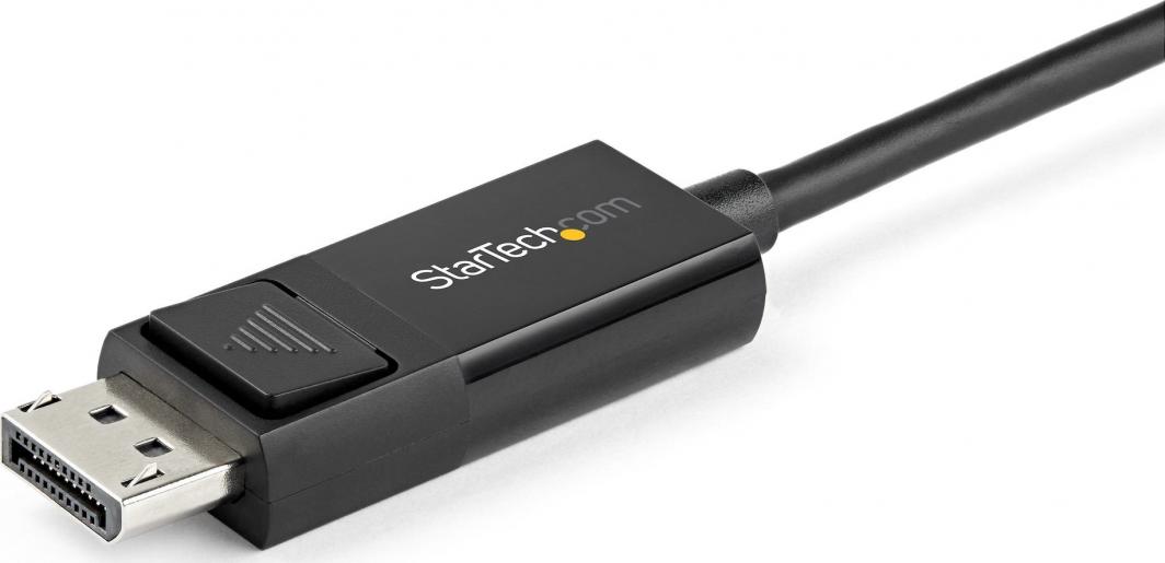 Kabllo USB StarTech USB-C-DP, 1 m, e zezë