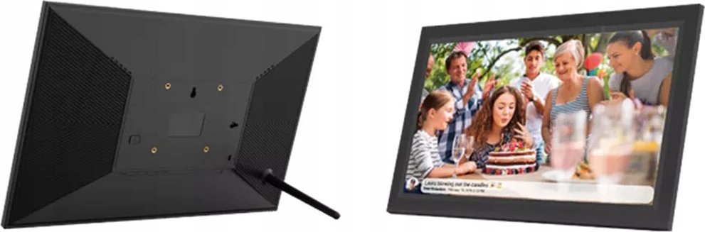 Дигитална рамка за фотографии Inter Sales Frameo PFF-1503, WiFi, 15.6\", црна