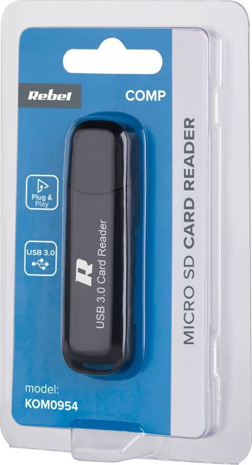 Lexues kartelash Rebel R61, USB 3.0, i zi