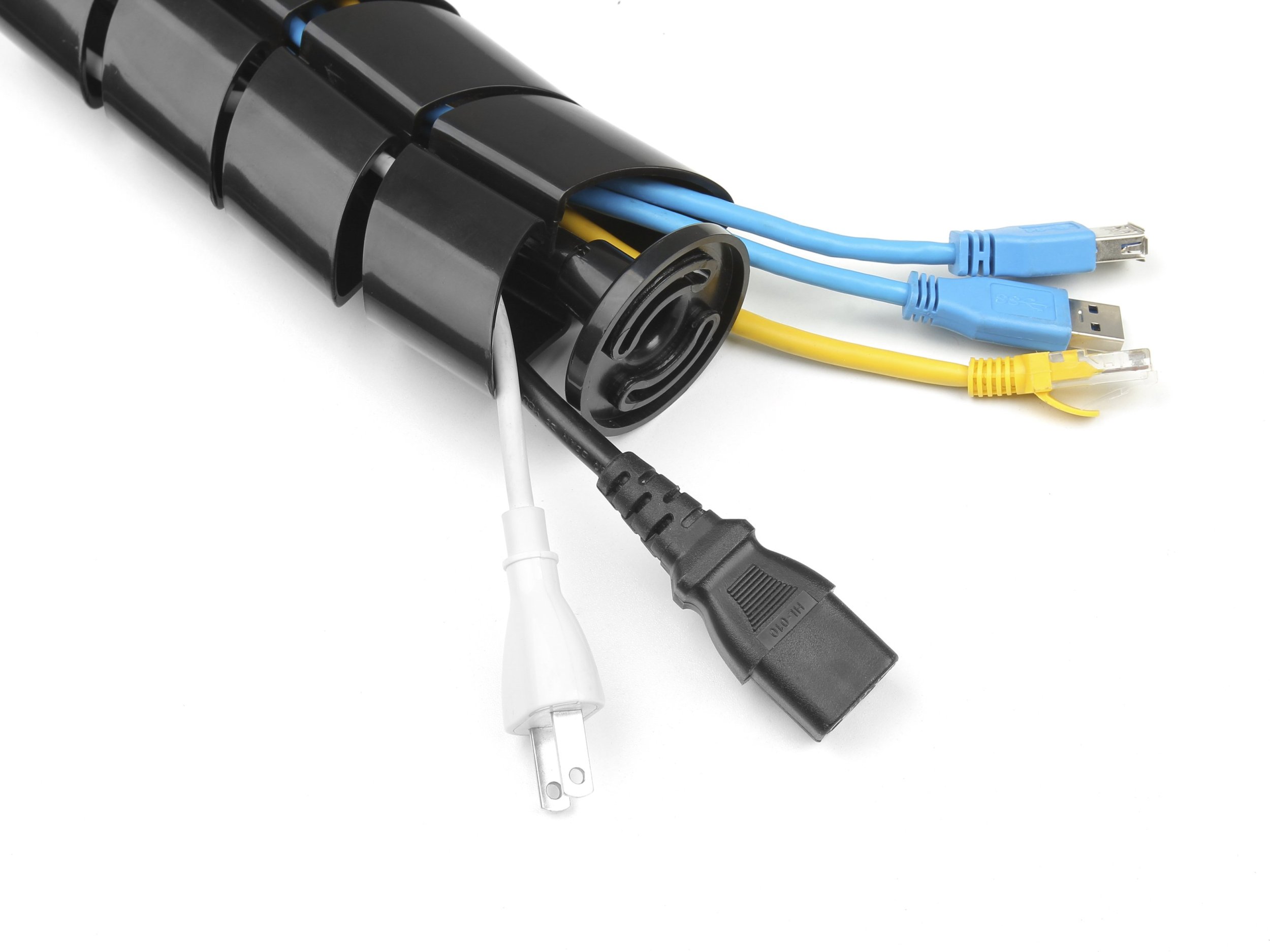 Kanal kabllosh LevelOne Equip 650861, me dy kanale, i zi