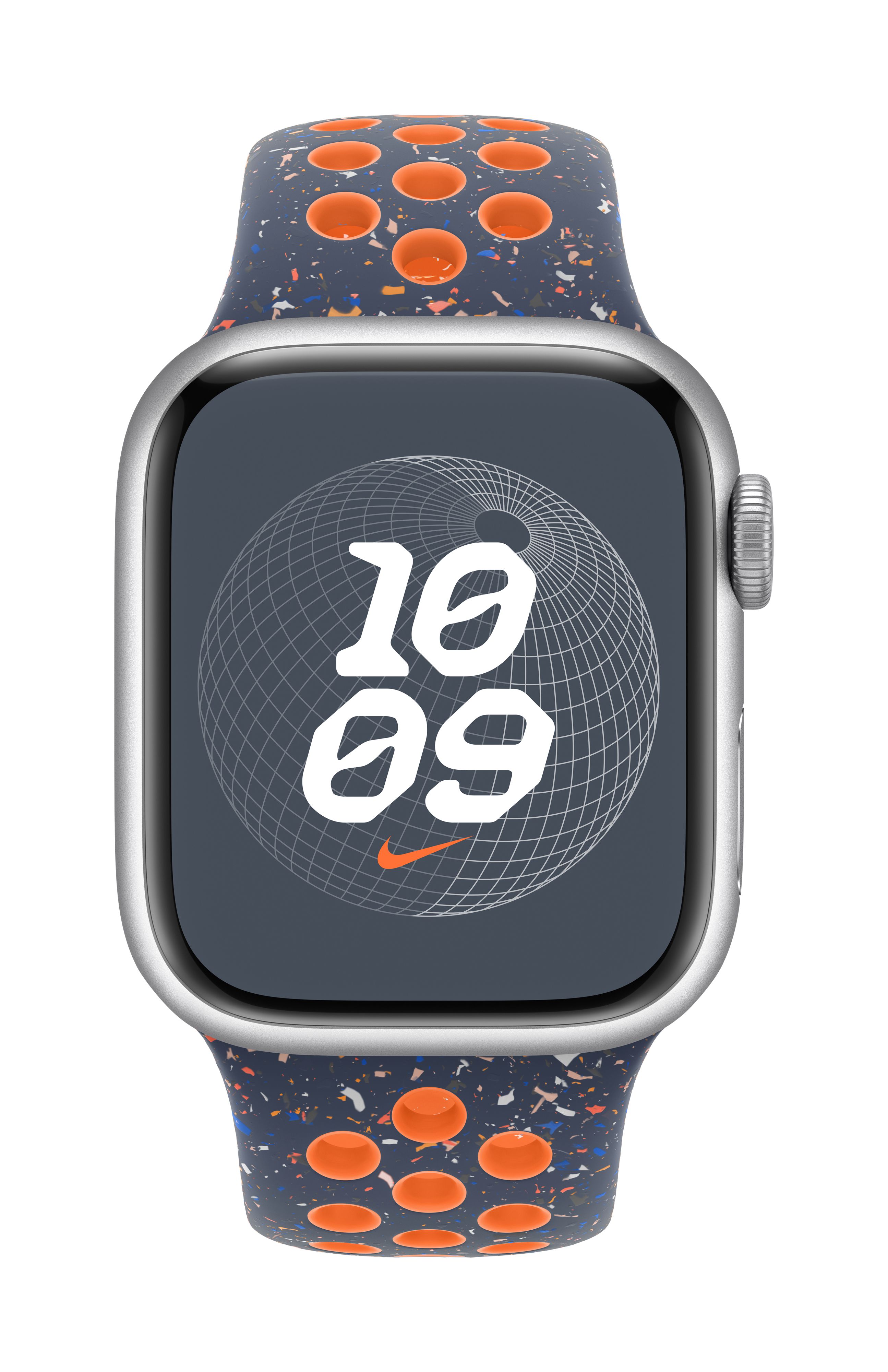 Apple Watch 41mm Nike Band, Blue Flame Nike Sport Band - M/L