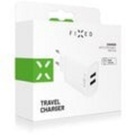 [OUTLET] Karikues FIXED, 2xUSB-A, Smart Rapid Charge, 15W, i bardhë