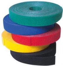 Organizues kabllosh LogiLink, me Velcro, i kuq