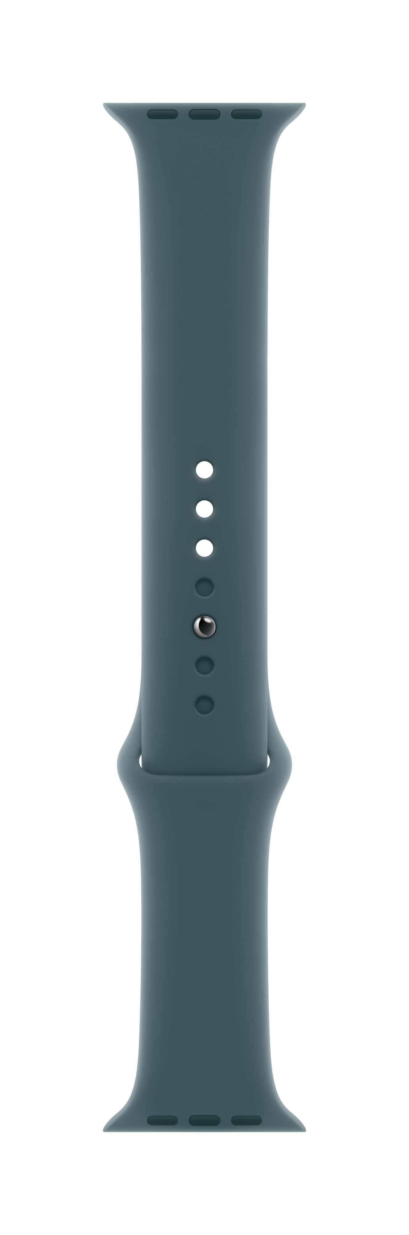 Apple Watch 46mm Sport Band, Lake Green Sport Band, S/M (Seasonal)