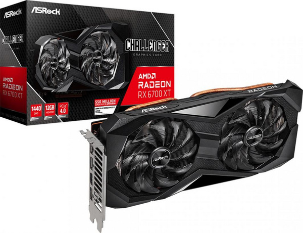 Kartelë grafike ASRock Radeon RX 6700 XT Challenger D OC 12GB GDDR6