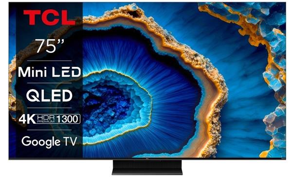Televizor MINI LED TCL 75C803, 75", 4K Ultra HD, i zi
