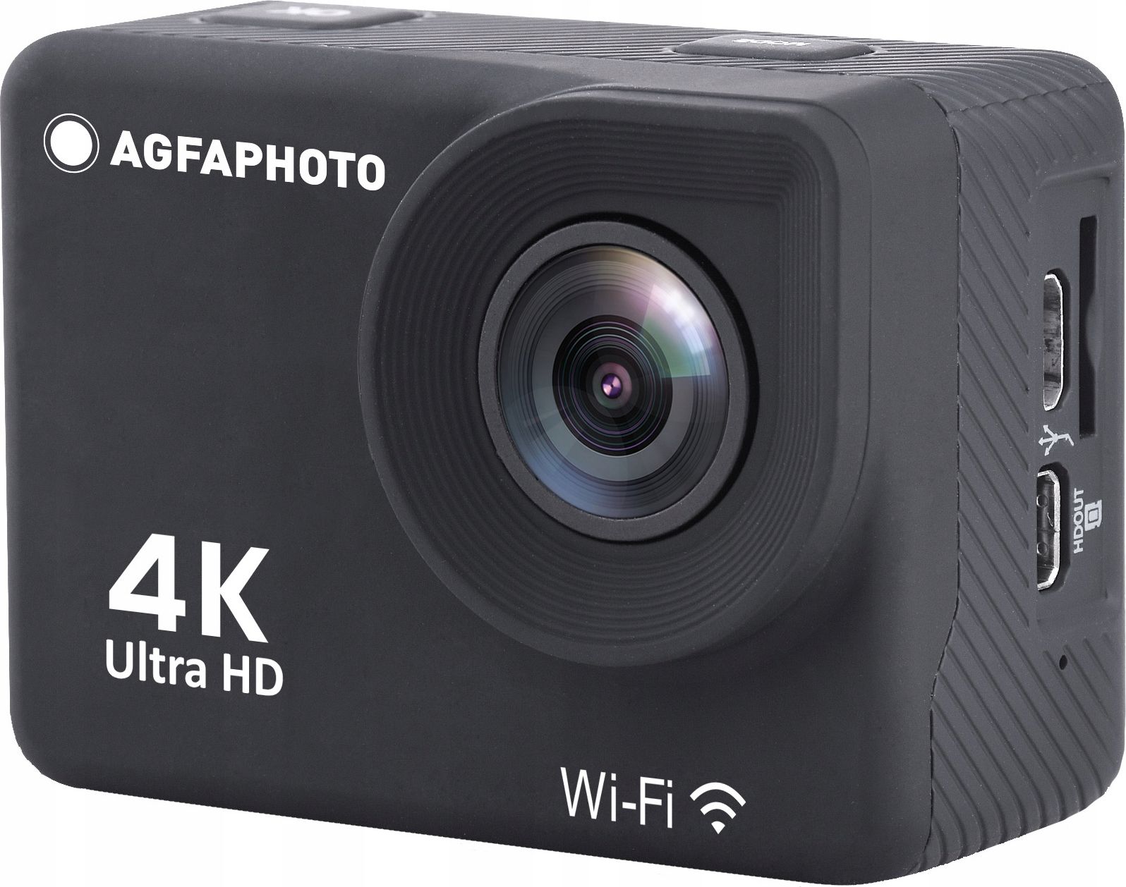 Спортска камера AgfaPhoto Realimove AC9000, 4K Ultra HD, Wi‑Fi, црна
