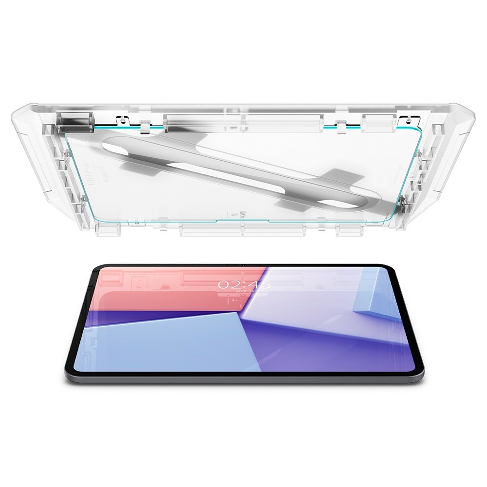 Mbrojtës ekrani Spigen Tempered Glass për iPad Pro 11" M4 2024, 9H, oleofobik, transparent
