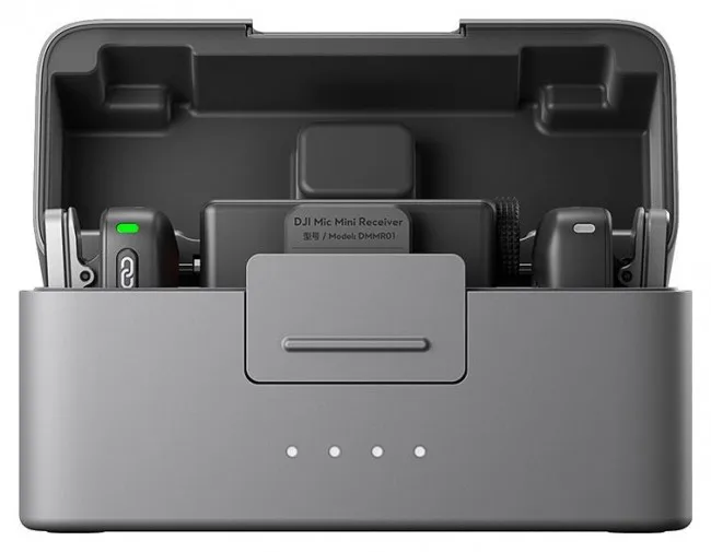 Sistem mikrofoni DJI Mic Mini (2TX+1RX + kuti karikimi)