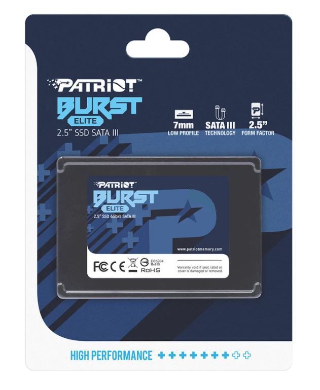 Disk SSD Patriot Burst Elite, 240GB, SATA III, 450MB/s, i zi