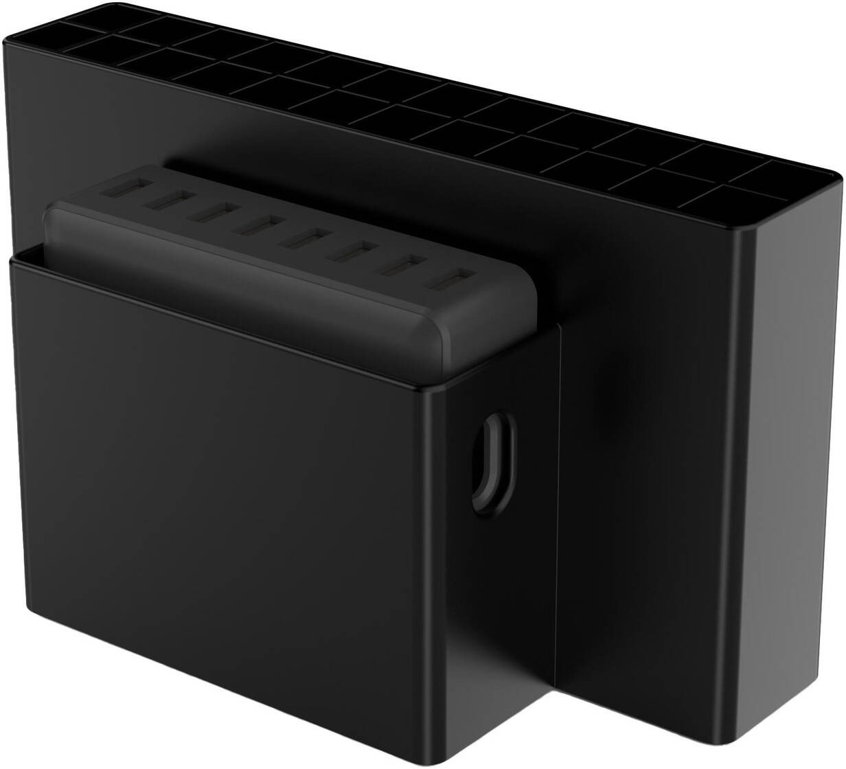 Paketë Deqster Stylus dhe Adapter 40W për notebook, i zi