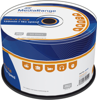 Disqe MediaRange DVD+R 4,7GB 16x, Spindle 50 copë