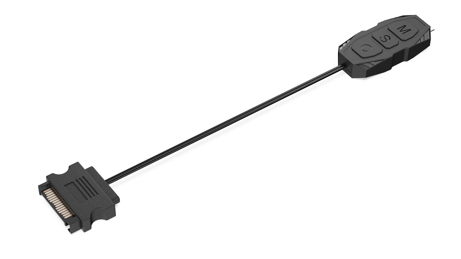 Ftohës Krux LUNAR 120 ARGB, 12 cm, i zi