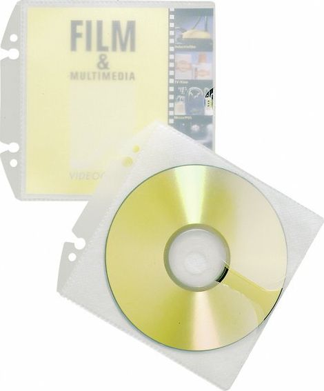 Kapëse Staples për 1 CD/DVD, 10 copë