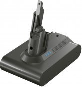 Резервна батерија Newell DSV7B за Дајсон V7, литиум-јонска, со ЛЕД индикатор, сива