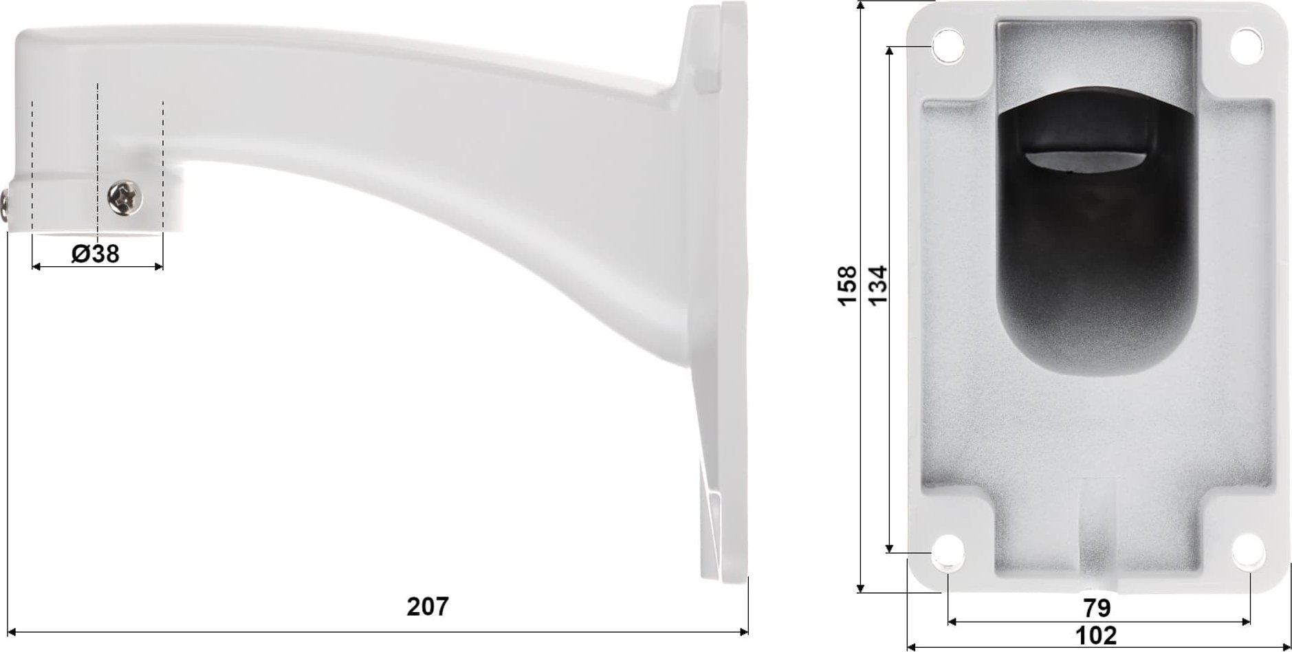 Kamerë IP Omega Speed Dome OMEGA-AI50P18-15, 5MP, për jashtë, e bardhë