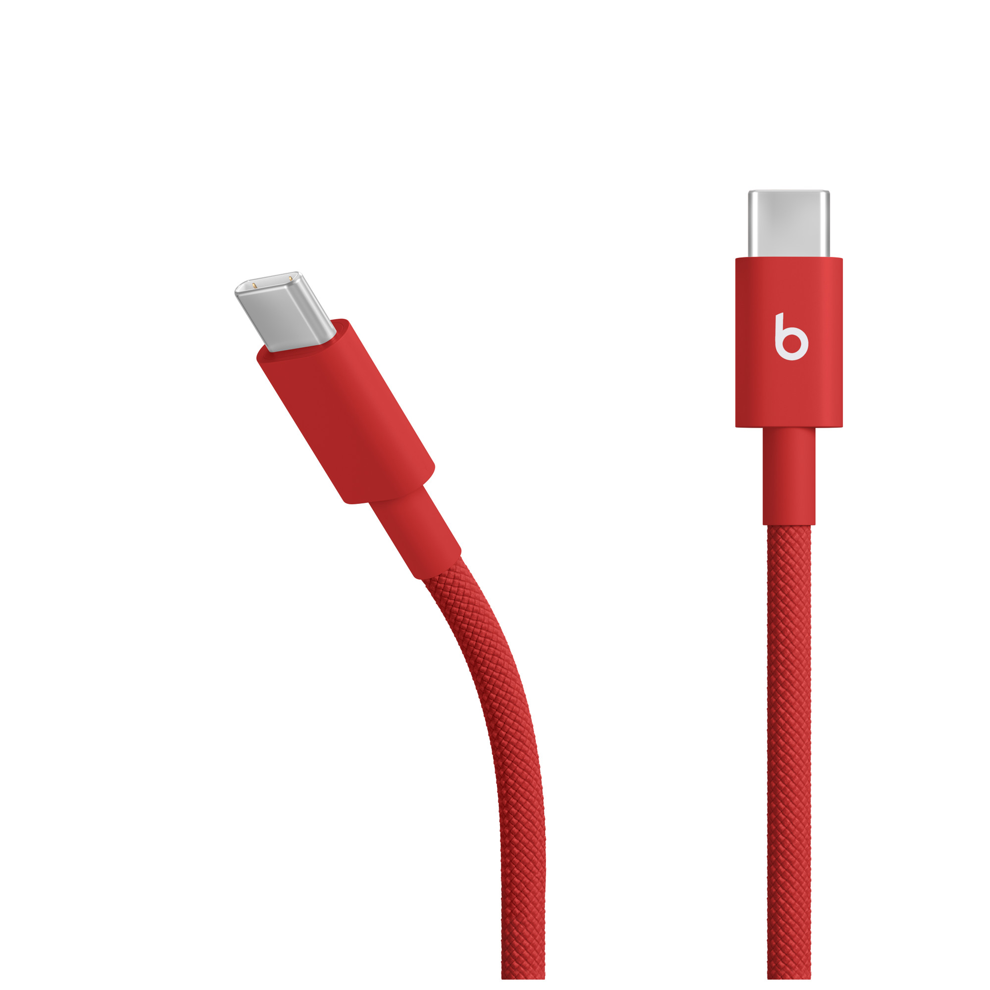 Beats USB-C to USB-C Woven Cable (1.5 m), Rapid Red
