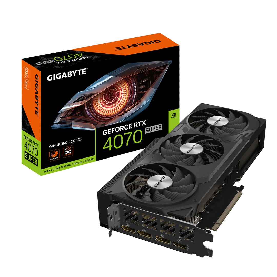 Kartë grafike GIGABYTE NVIDIA GeForce RTX 4070, OC, 12 GB GDDR6X