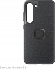 Këllëf telefoni Peak Design Mobile Everyday Fabric Case për Samsung Galaxy S23, SlimLink magnetik, ngjyrë charcoal