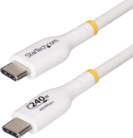 Кабел за полнење USB-C StarTech.com, 1 m, 240W PD, бел