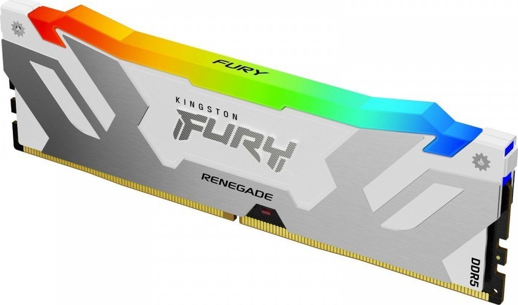 Memorie Kingston Fury Renegade RGB, DDR5, 32 GB, 7200 MHz, CL38, KF572C38RWAK2-32