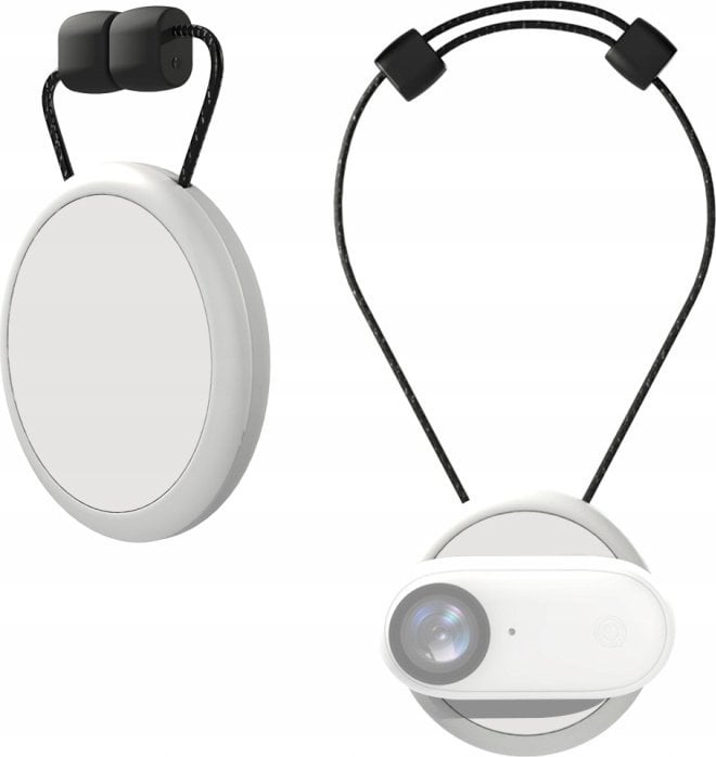 Магнетна синџир-ѓердан држач Puluz PU889W, за Инста360 Go 3, црна
