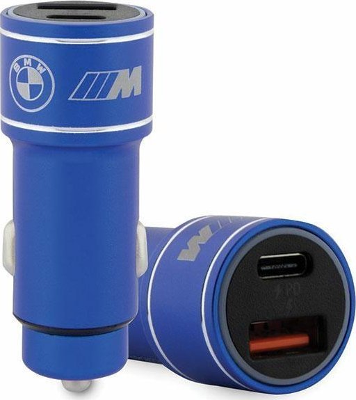 Karikues veture BMW M Edition, 20W, PD QC 3.0, blu