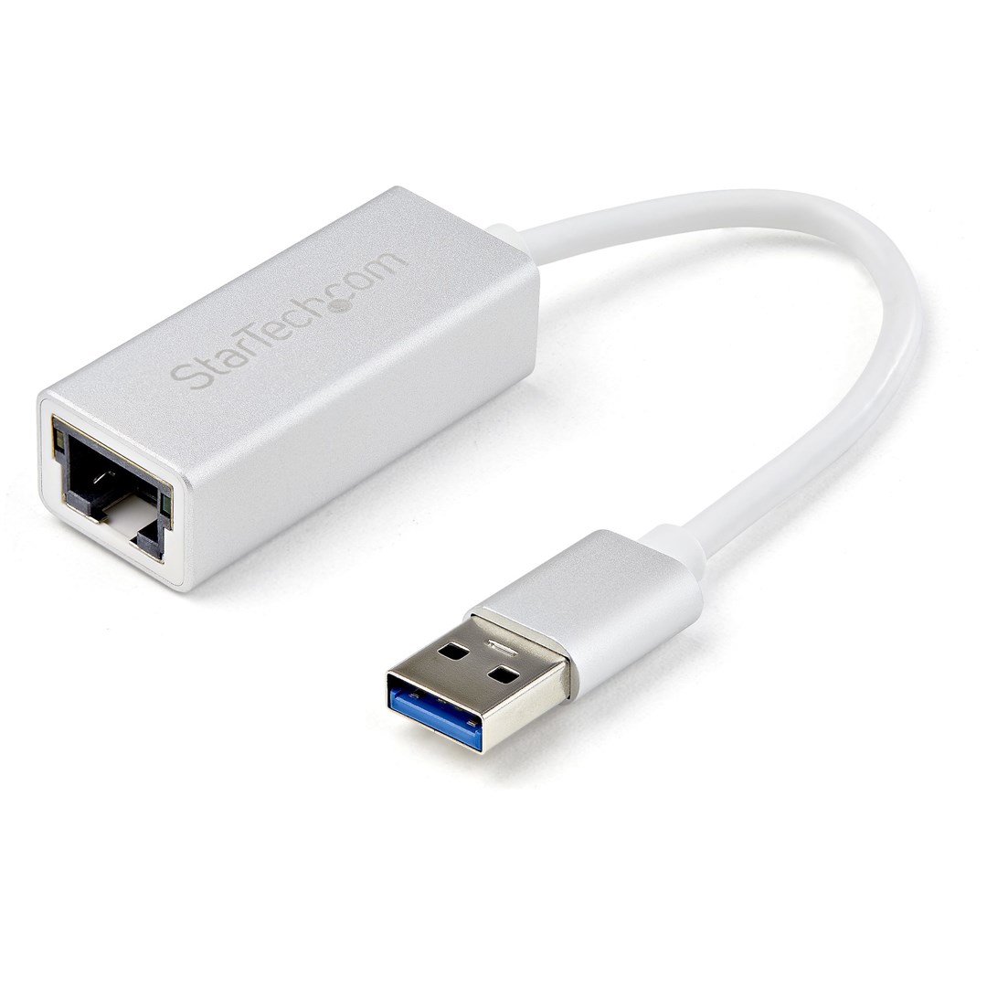 Përshtatës rrjeti USB 3.0 Startech, Gigabit Ethernet, i argjendtë