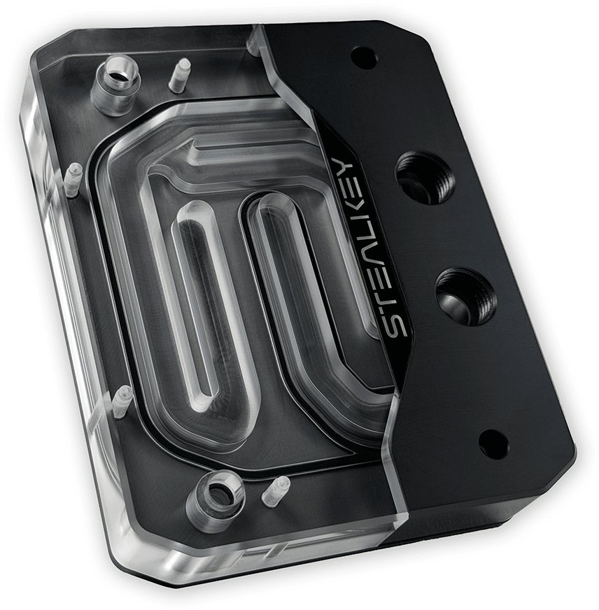 Mbajtës procesori Stealkey Customs CenPro AM5 Plexi, D RGB, transparent