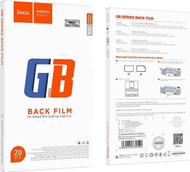 Folie mbrojtëse Hoco Matte Back Phone Film, për makinë inteligjente prerjeje, set 20 copë, transparente