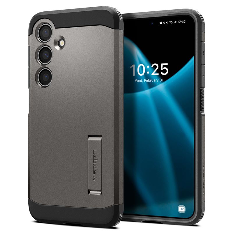 Mbrojtëse për Samsung Galaxy S24 Spigen Tough Armor, kafe