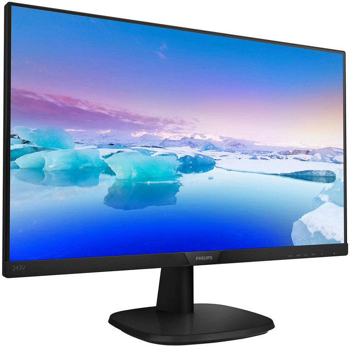 Monitor Philips 243V7QDAB, 23.8" Full HD, LED, i zi