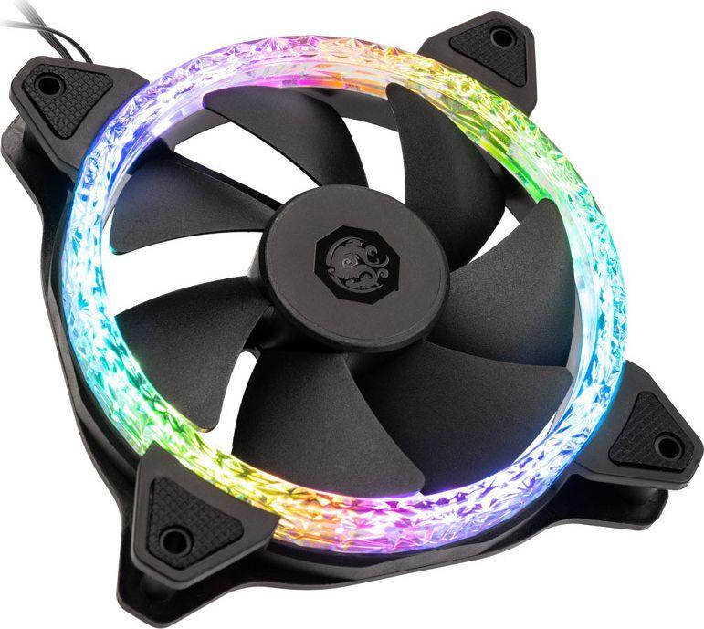 Ftohës uji AIO BitsPower Cyclops 240, radiator 240mm, ARGB, i zi