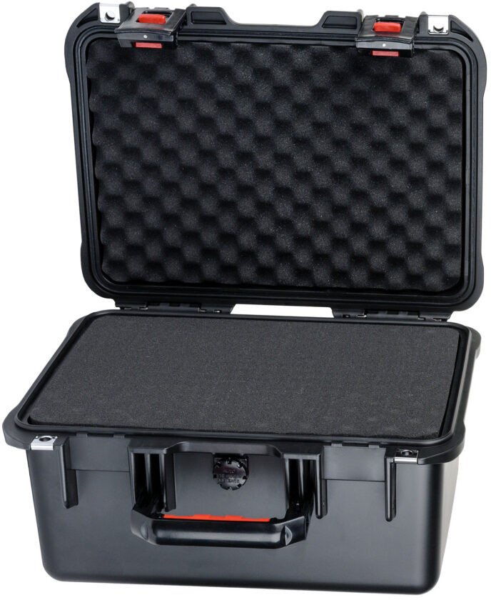 Kuti mbrojtëse Calumet Hard Case 3318, me shkumë të prerë, e zezë