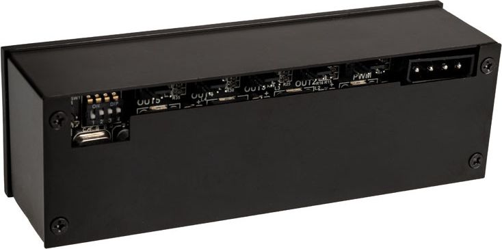 Kontrollues ventilatorësh PC Lamptron CP530, automatik, RGB, i zi