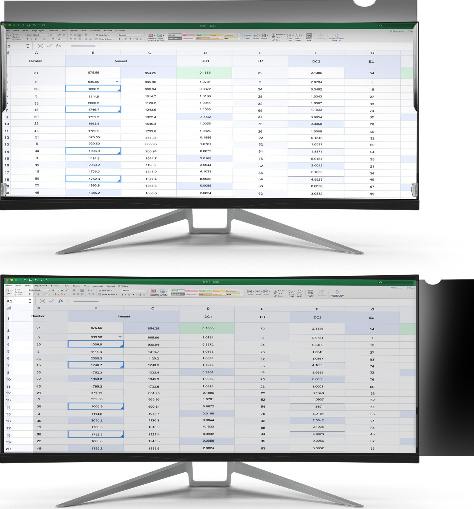 Филтер за приватност за монитор StarTech 34\", ултраширок 21:9, намалување на сина светлина