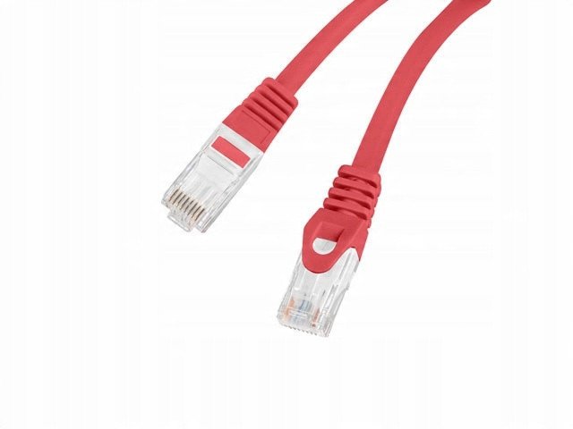 Kabllo rrjeti LANBERG PCU6-10CU-1000-R, Cat 6, 10 m, e kuqe