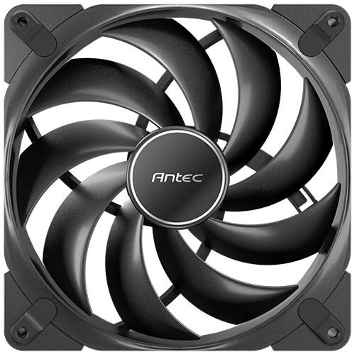 Ventilator kase Antec Tranquil 140 PWM, 14 cm, set 3 copë, i zi