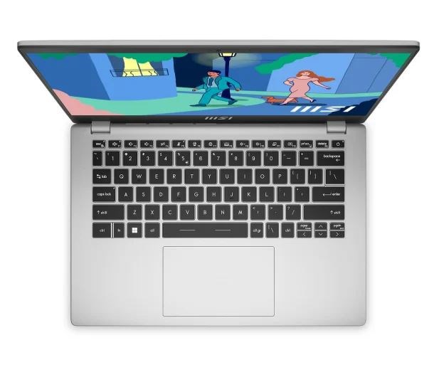 Лаптоп MSI Modern 14, 14", Intel i5-1155G7, 16 GB RAM, 512 GB SSD, сребрен