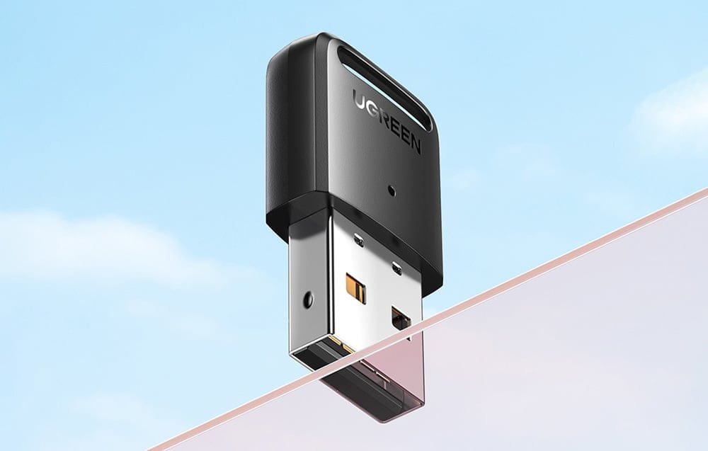 Adapter Bluetooth Ugreen USB, Bluetooth 5.3, mini, i zi