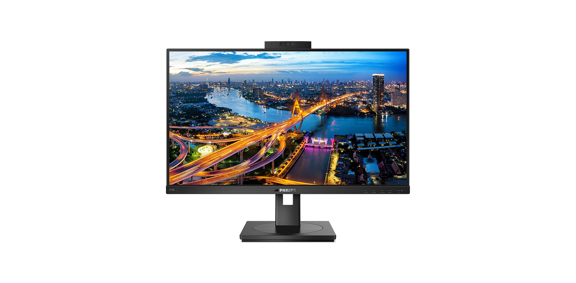 Монитор Philips B Line 275B1H/00, 27\", 2K Ultra HD, LED, црн