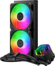 Ладилник со вода за процесор Cooler Master MasterLiquid 240 Core II, 240 mm, ARGB, црн