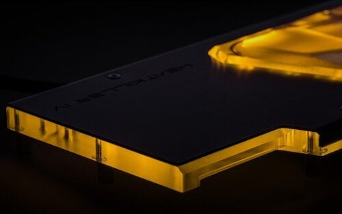 Bllok uji GPU Watercool Heatkiller IV për Radeon RX 5700 XT, RGB, akrilik nikël i zi