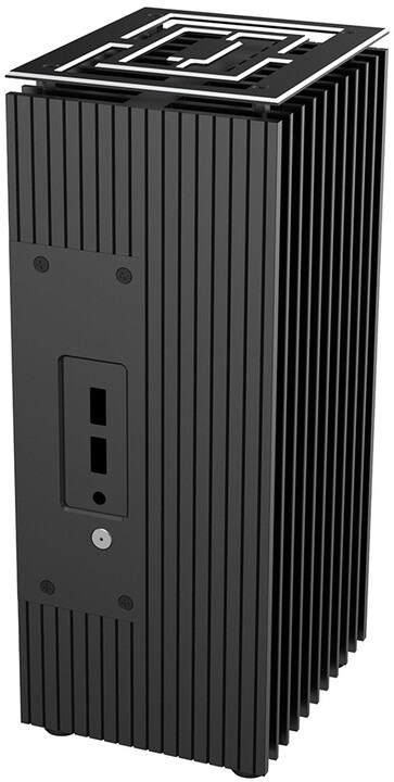 Kasë kompjuteri Akasa Turing WS, e zezë