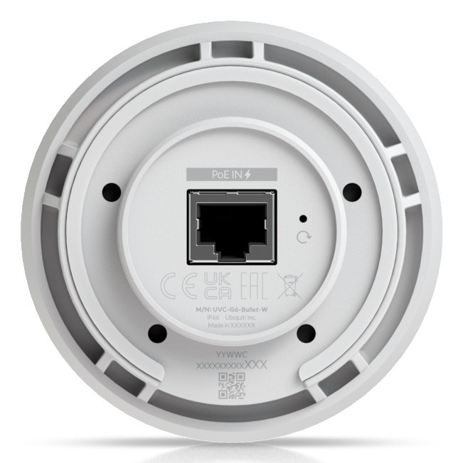 Kamerë sigurie Ubiquiti G6 Bullet IP, 3840 x 2160, i bardhë