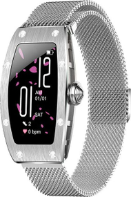 Smartwatch Kumi K18, 1.04", IP68, argjendi