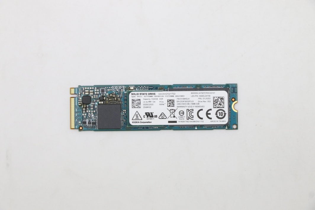 SSD диск Lenovo 01LX202, 1TB, M.2 PCIe, црн