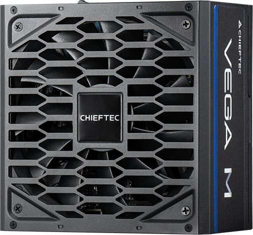 Напојување за компјутер Chieftec Vega M 1000W, ATX 12V 3.1, 80PLUS Gold, црно