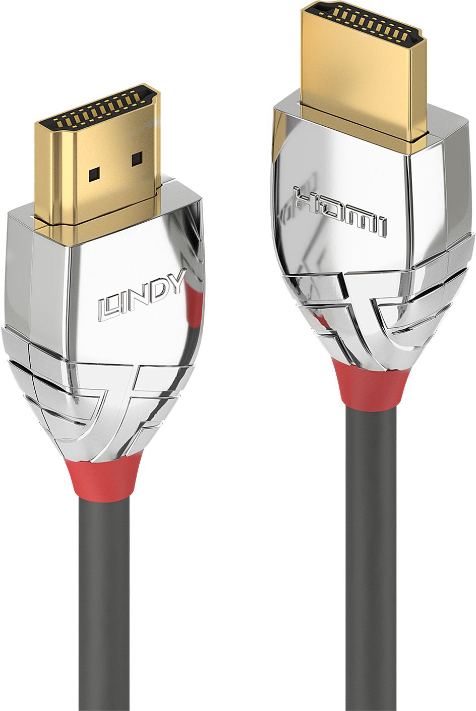 Lindy Cromo Line High Speed HDMI Кабел, 1 m, Црн